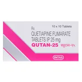 Qutan 25 Tablet 10's, Pack of 10 TABLETS