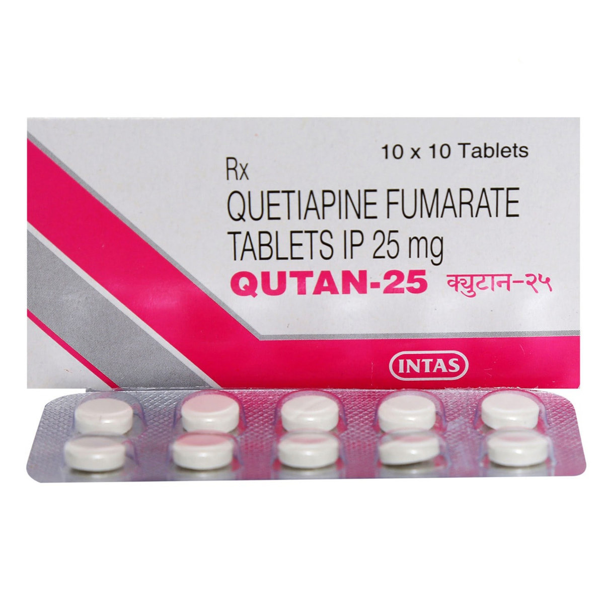 Qutan 25 Tablet 10's, Pack of 10 TABLETS Qutan 25 Tablet 10's, Pack of 10 TABLETS