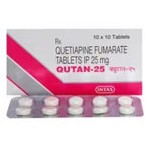 Qutan 25 Tablet 10's, Pack of 10 TABLETS