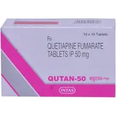 Qutan 50 Tablet 10's, Pack of 10 TABLETS