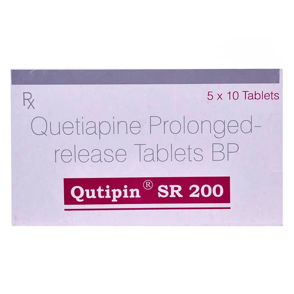 Qutipin SR 200 Tablet 10's