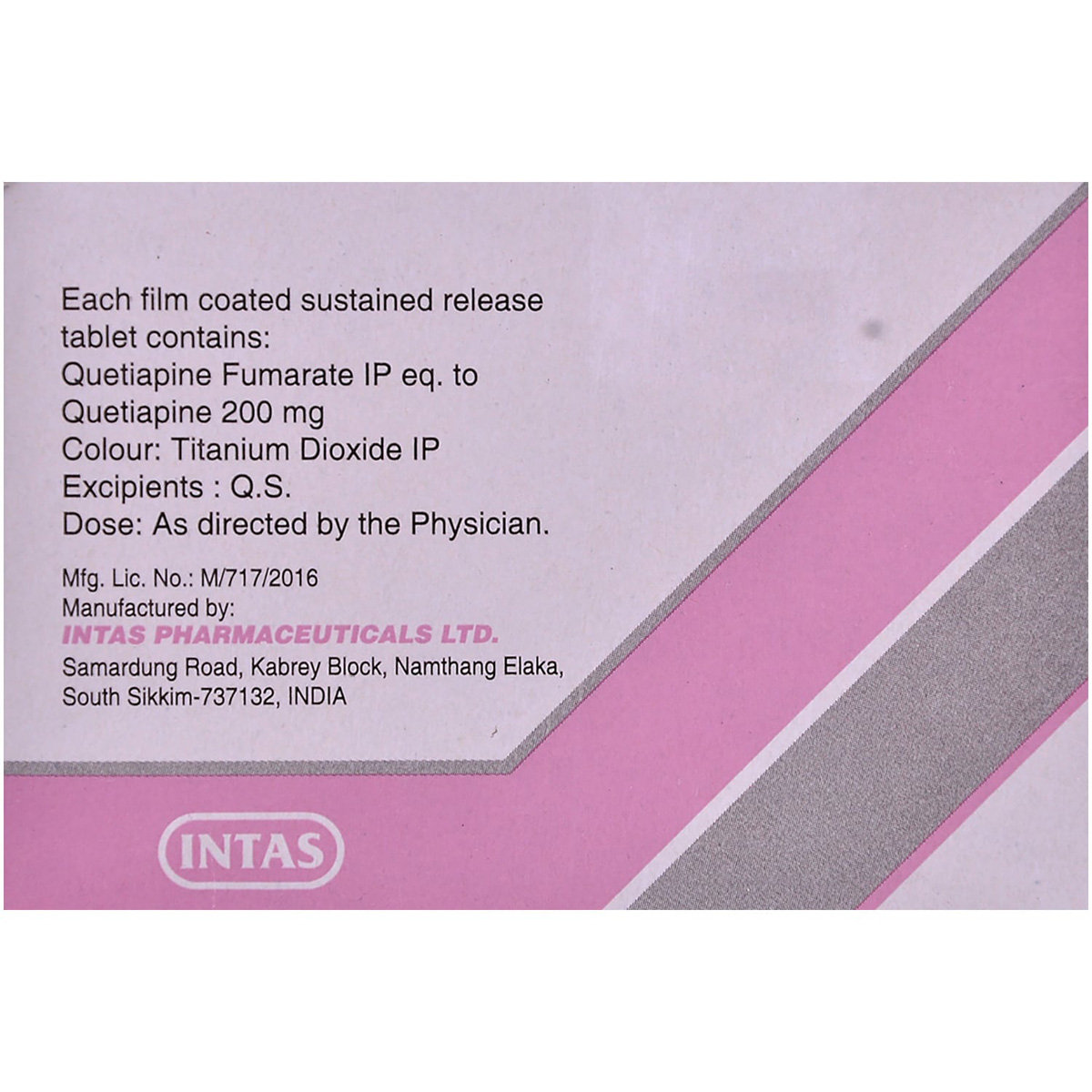 Qutan SR 200 Tablet 10's, Pack of 10 TABLETS Qutan SR 200 Tablet 10's, Pack of 10 TABLETS