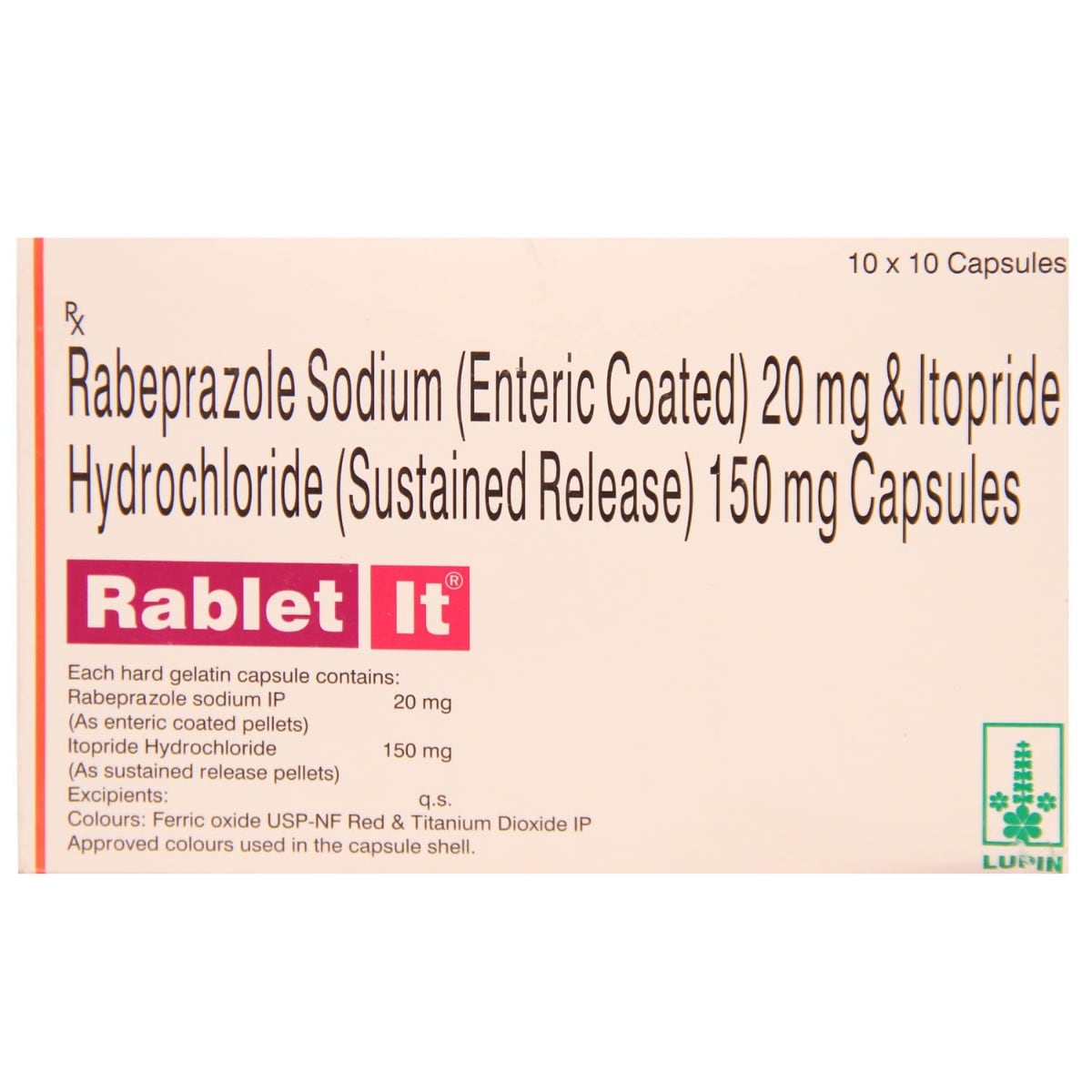 Rablet IT Capsule 10's, Pack of 10 Rablet IT Capsule 10's, Pack of 10