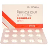 Rabium-20 Tablet 15's, Pack of 15 TABLETS