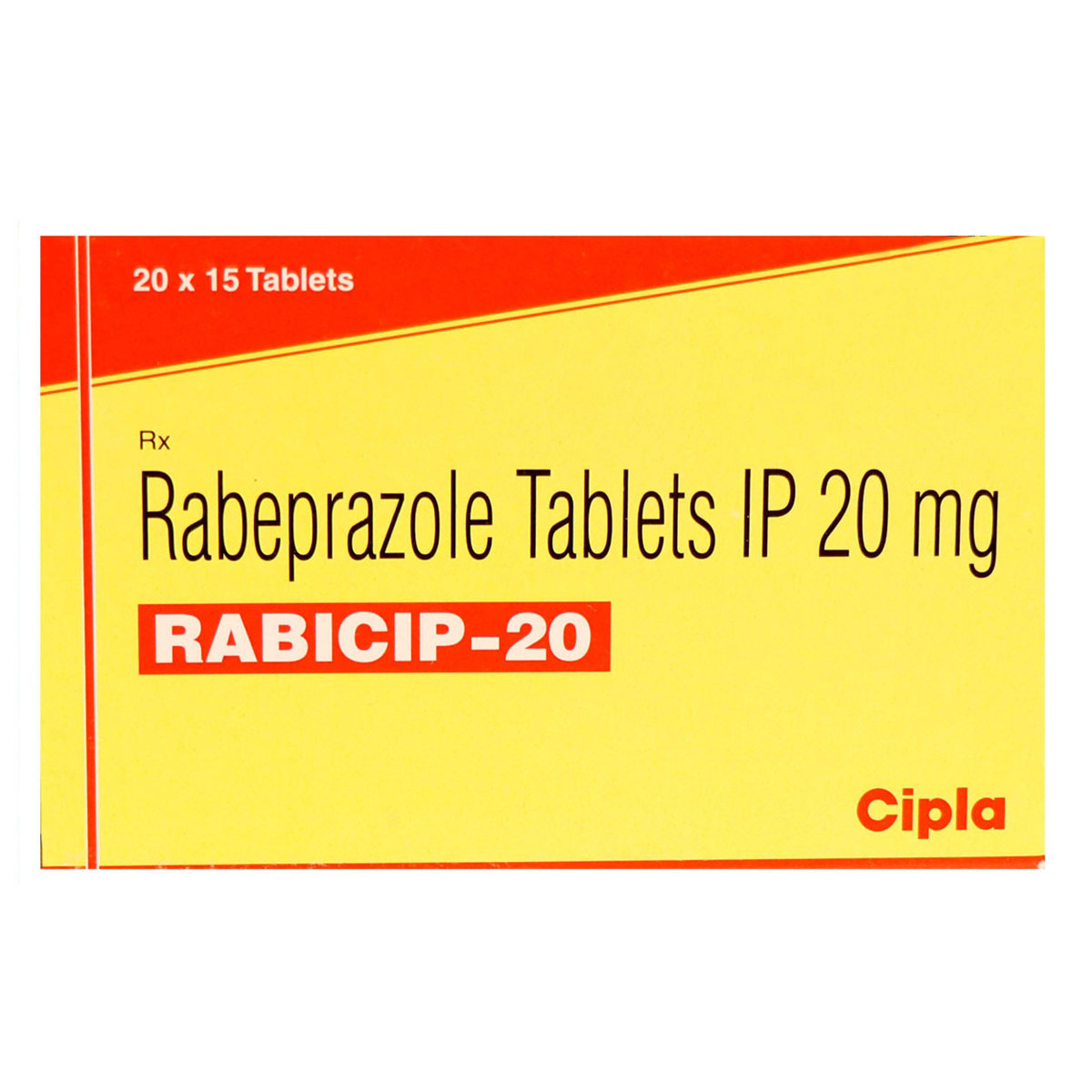 Rabicip 20 Tablet 15's, Pack of 15 TABLETS Rabicip 20 Tablet 15's, Pack of 15 TABLETS