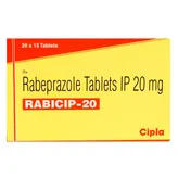Rabicip 20 Tablet 15's, Pack of 15 TABLETS