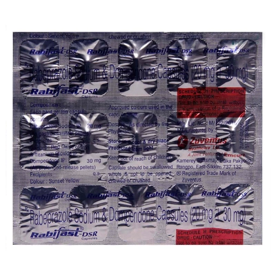 Rabifast-DSR Capsule 15's, Pack of 15 CAPSULES