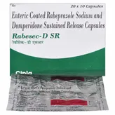 Rabesec-D SR Capsule 10's, Pack of 10 CAPSULES