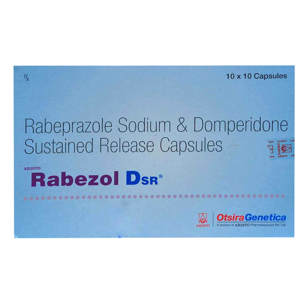 Rabezol DSR Capsule 10's, Pack of 10 Rabezol DSR Capsule 10's, Pack of 10