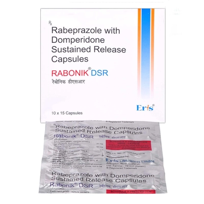 Rabonik DSR Capsule 15's, Pack of 15 CAPSULES