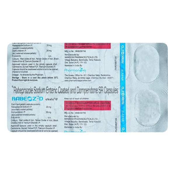 Rabeoz D Capsule 10's