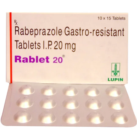Rablet 20 mg Tablet 15's