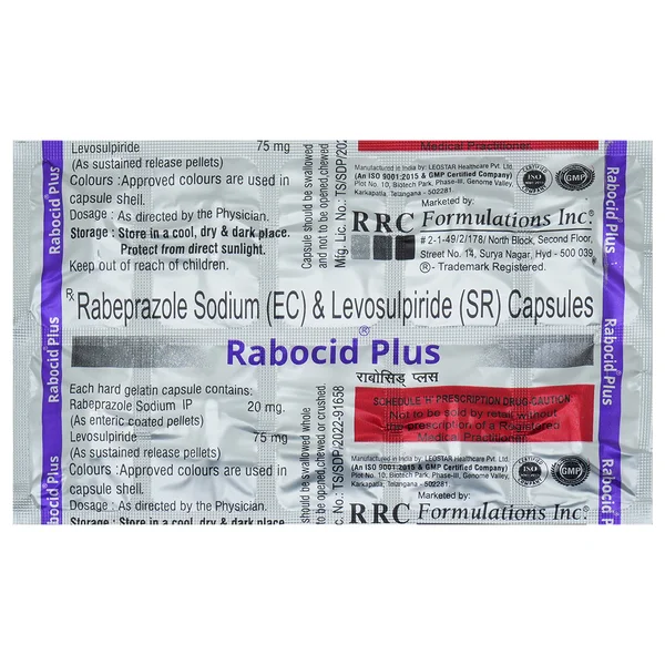 Rabocid Plus Capsule 10's