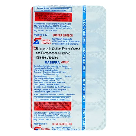 Rabifra-DSR Capsule 10's