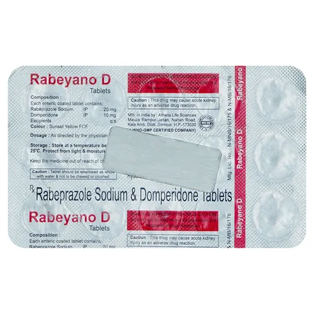 Rabeyano D Tablet 15's