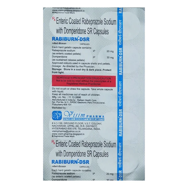 Rabiburn-DSR Capsule 10's