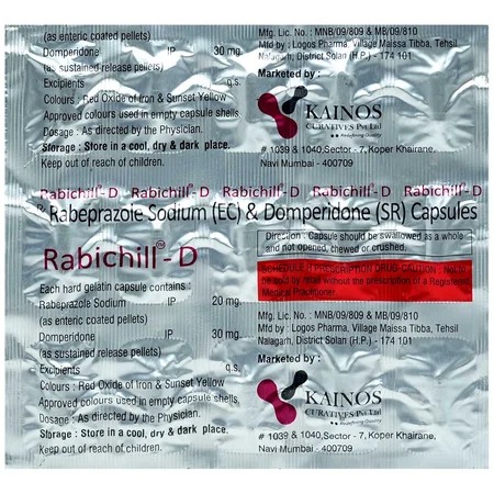 Rabichill-D Capsule 15's