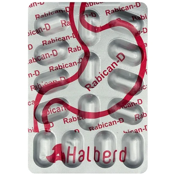 Rabican-D Capsule 15's, Pack of 15