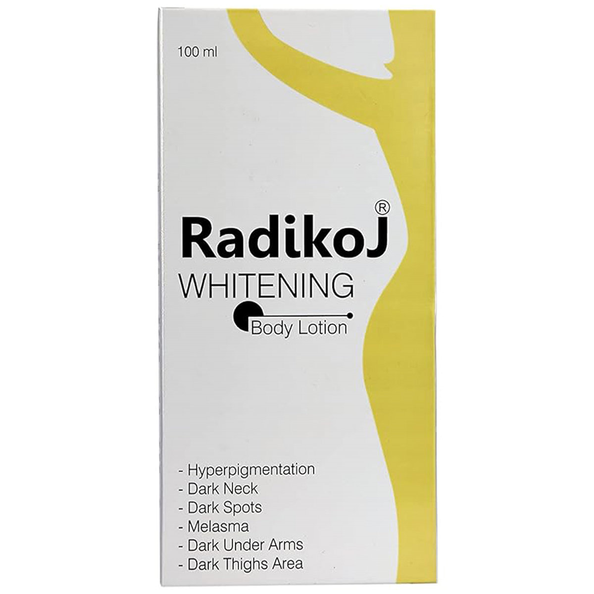 Radikoj Whitening Body Lotion 100 ml, Pack of 1 Radikoj Whitening Body Lotion 100 ml, Pack of 1