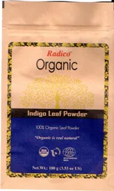 Radico Organic Indigo Powder, 100 gm, Pack of 1