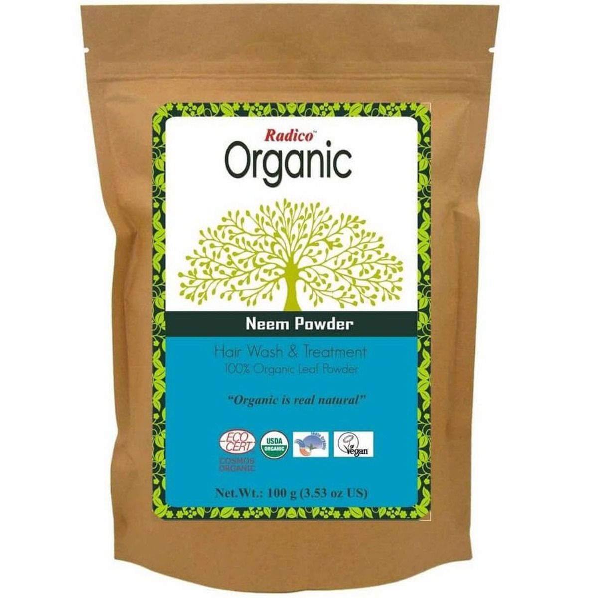 Buy Radico Organic Neem Powder, 100 gm Online