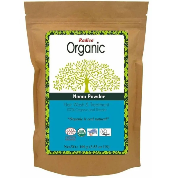 Radico Organic Neem Powder, 100 gm, Pack of 1