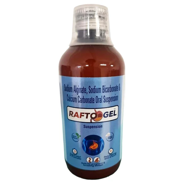 Raftogel Sugar Free Mint Flavour Oral Suspension 200 ml