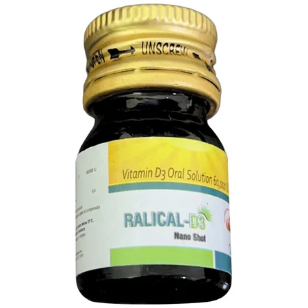 Ralical D3 Nano Shot Butterscotch Flavour Oral Solution 5 ml
