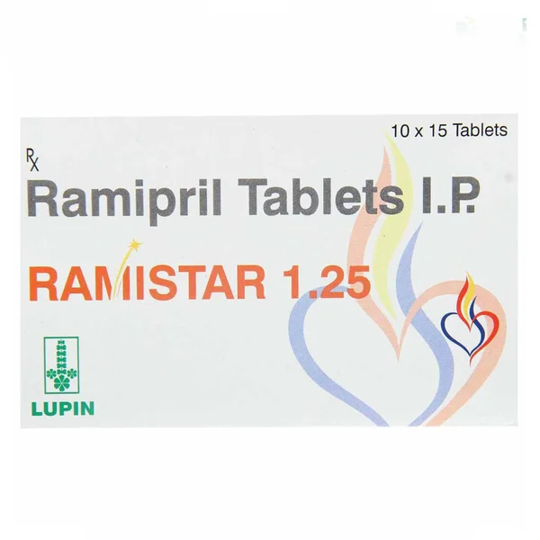 Ramistar 1.25 mg Tablet 15's