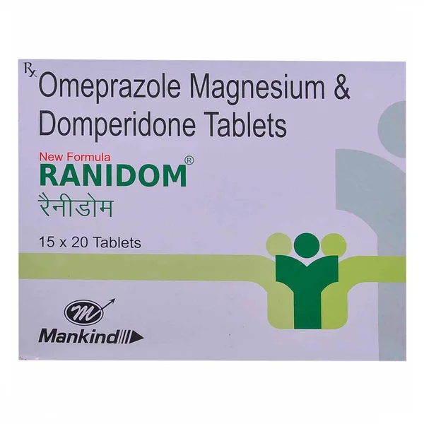 Ranidom Tablet 20's, Pack of 20 TABLETS