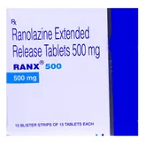 Ranx 500 Tablet 15's, Pack of 15 TABLETS
