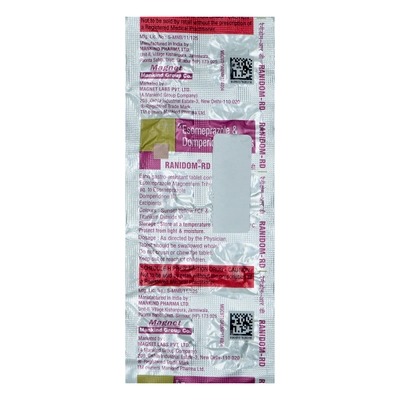 Ranidom RD Tablet 10's, Pack of 10 TABLETS