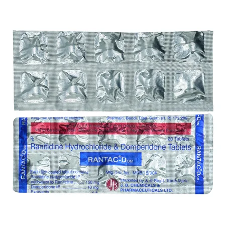 Rantac-D OM Tablet 10's