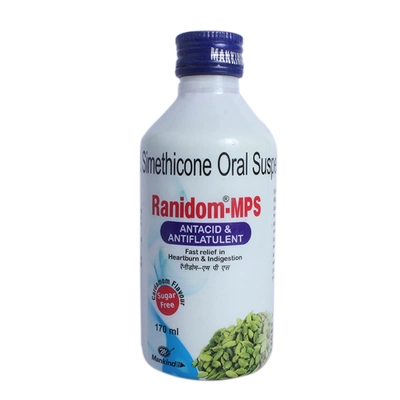 Ranidom-MPS Sugar Free Cardamom Flavour Suspension 170 ml, Pack of 1 Suspension