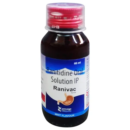 Ranivac 75 mg Mint Flavour Syrup 60 ml