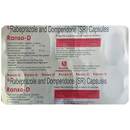 Ranso-D Capsule 10's