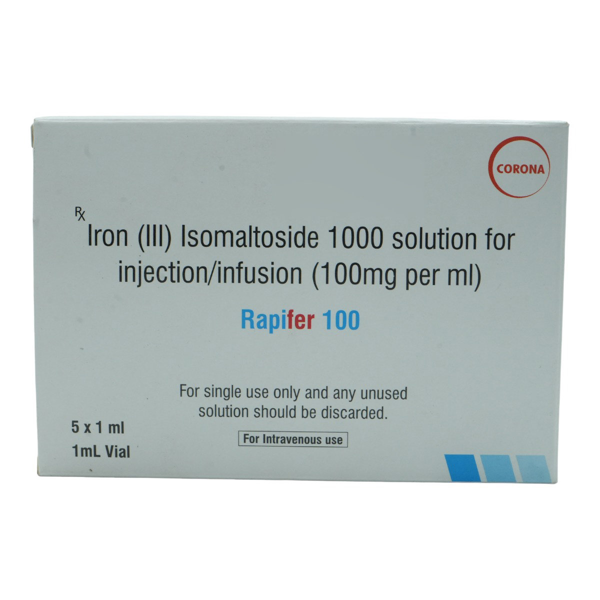 Rapifer 100 Injection 1 ml, Pack of 1 INJECTION Rapifer 100 Injection 1 ml, Pack of 1 INJECTION