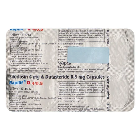 Rapilif-D 4 / 0.5 Capsule 10's