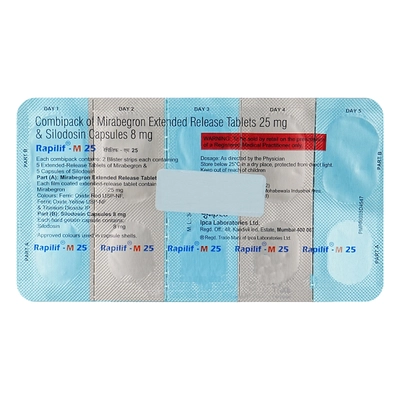 Rapilif-M 25 Combipack 1's, Pack of 1 Capsule