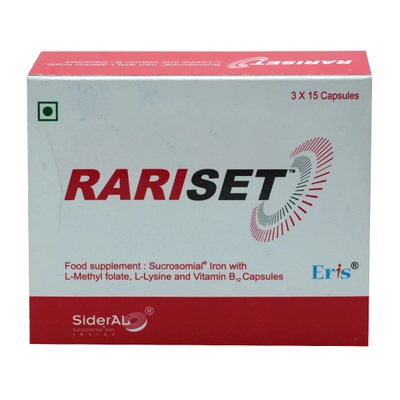 Rariset Capsule 15's, Pack of 15 CapsuleS