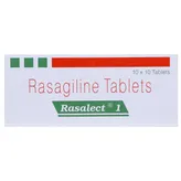 Rasalect 1 Tablet 10's, Pack of 10 TABLETS