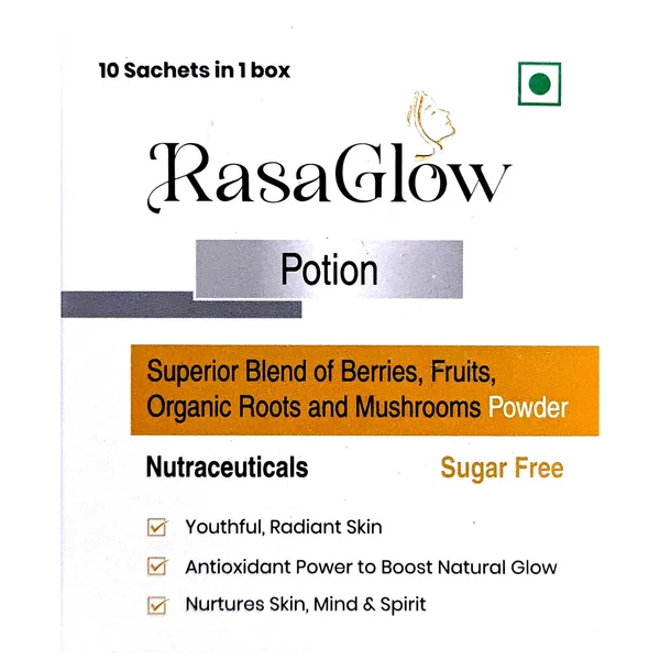 Rasaglow Potion Sugar Free Powder Sachets, 7.1 gm, Pack of 1