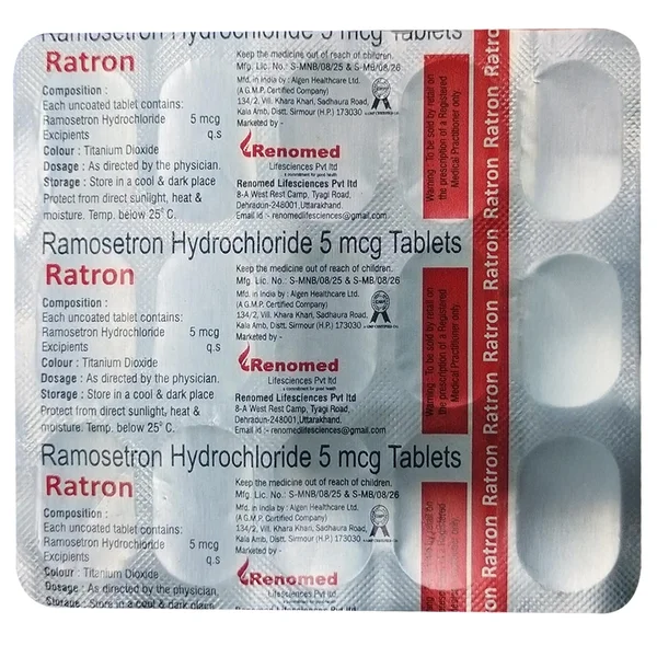Ratron 5 mcg Tablet 15's