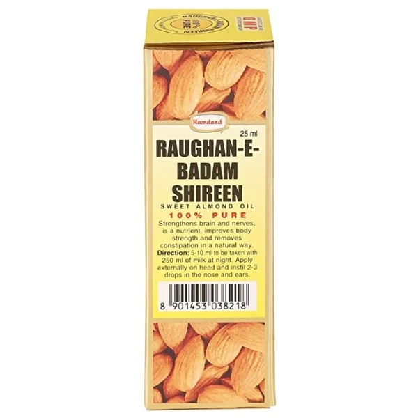 Hamdard Raughan-E-Badam Shireen Almond Oil, 25 ml