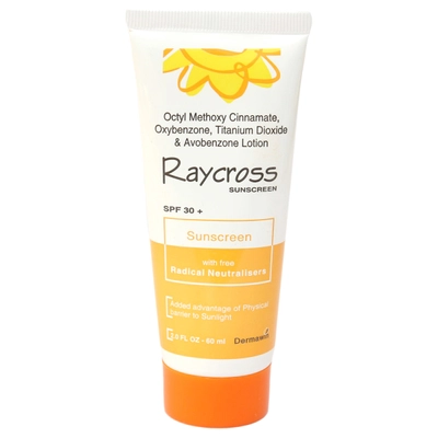 Raycross SPF30+ Sunscreen Lotion, 60 ml, Pack of 1