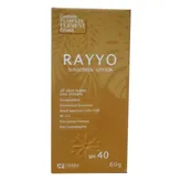 Rayyo Spf 40 Sunscreen Lotion 60 gm, Pack of 1