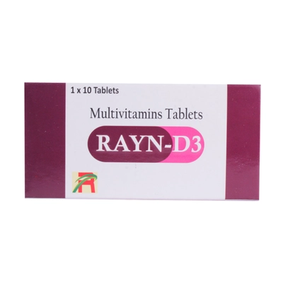 Rayn-D3 Tablet 10's, Pack of 10 TabletS