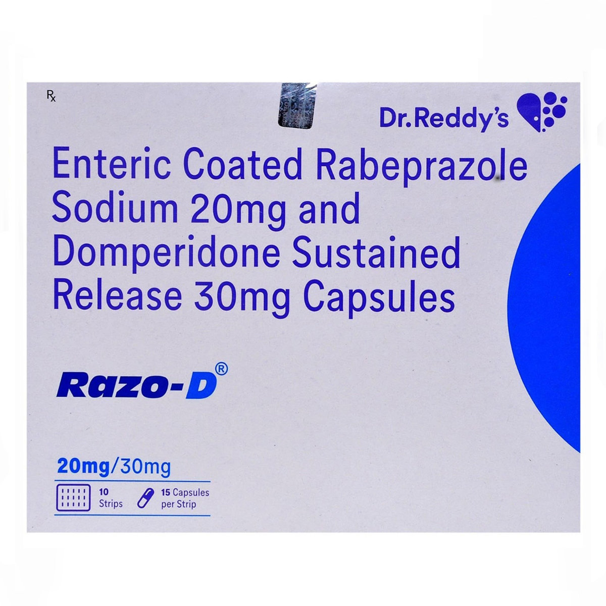 Razo-D Capsule 15's, Pack of 15 Razo-D Capsule 15's, Pack of 15