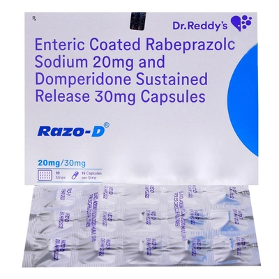 Razo-D Capsule 15's, Pack of 15 CAPSULES