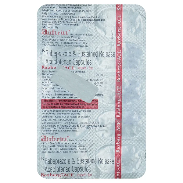 Razbergace Capsule 10's